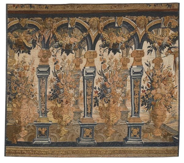Colonnades Silkscreen Tapestry - 218 x 245 cm (7'2