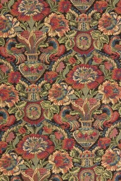 Vase & Birds Tapestry Fabric