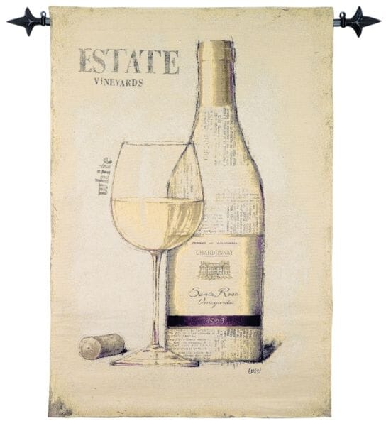 Estate Vineyards Loom Woven Tapestry - 133 x 86 cm (4'4