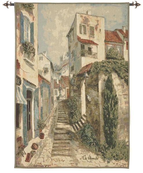 Provence Village Stores Loom Woven Tapestry - 140 x 100 cm (4'7