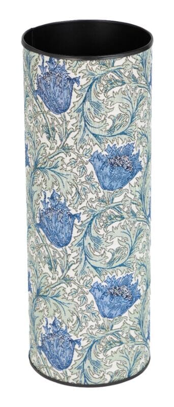 Anemone Blue Green Tapestry Umbrella Stand