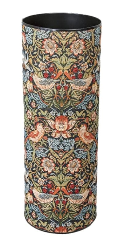Strawberry Thief Charcoal Tapestry Umbrella Stand