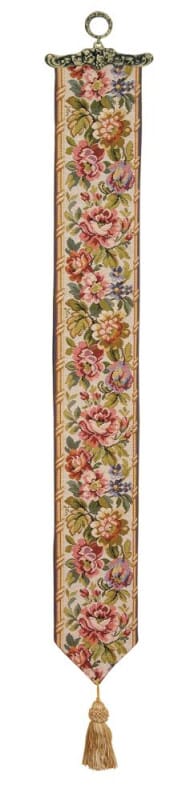 Floral Roses Bellpull