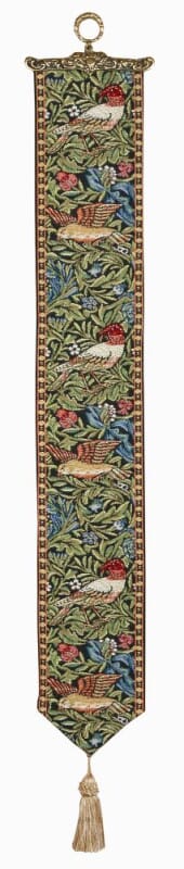 Morris Birds Bellpull