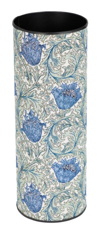 Anemone Blue Green Tapestry Umbrella Stand