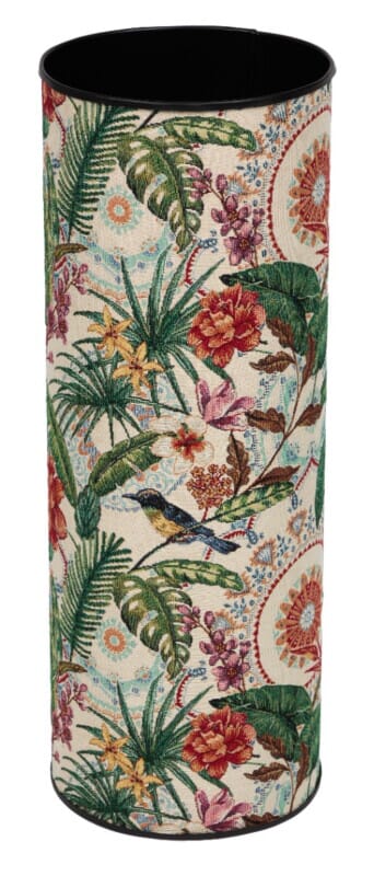 Exotic Jungle Bird Tapestry Umbrella Stand