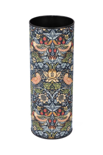 Strawberry Thief Navy Tapestry Umbrella Stand