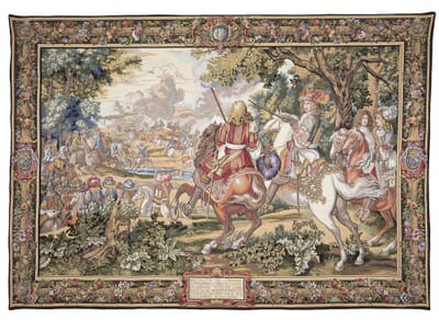 Bataille de Bruges Tapestry - 66 x 108 cm (2'2" x 3'7") - Requires Rod Size 3