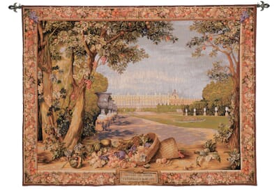 Les Jardins Versailles Tapestry - 2 Sizes Available