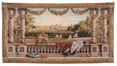 Château Bellevue Panoramique Tapestry - 150 x 275 cm (4'11" x 9'0") - Requires Rod Size 6