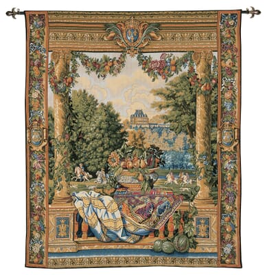 Palace of Versailles Tapestry - 86 x 68 cm (2'10" x 2'3") - Requires Rod Size 2