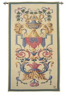 Arms of Vaux-le-Vicomte Tapestry - 235 x 120 cm (7'9" x 3'11") - Requires Rod Size 3