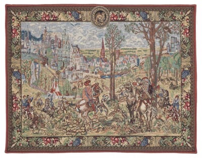 Old Brussels Tapestry - 84 x 109 cm (2'9" x 3'7") - Requires Rod Size 3