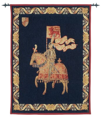 The Knight Loom Woven Tapestry - 145 x 105 cm (4'9" x 3'5") - Requires Rod Size 3