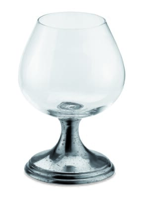 Pewter Brandy Glass