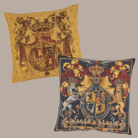 Armorial & Coat of Arms Tapestry Cushions