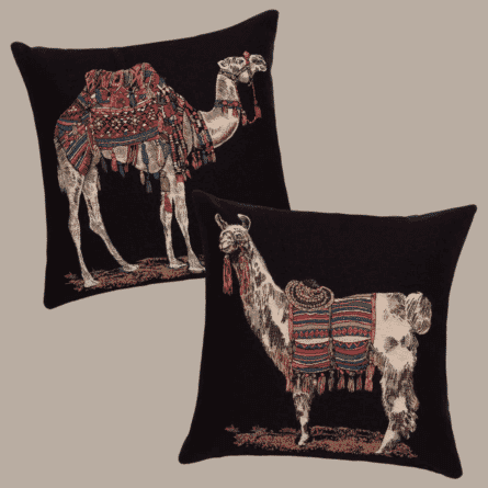 Folklore Animals Tapestry Cushions