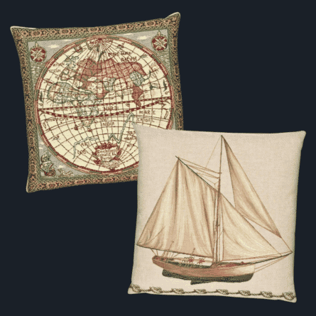 Nautical Tapestry Cushions