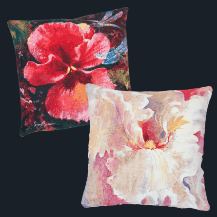 Simon Bull Floral Tapestry Cushions